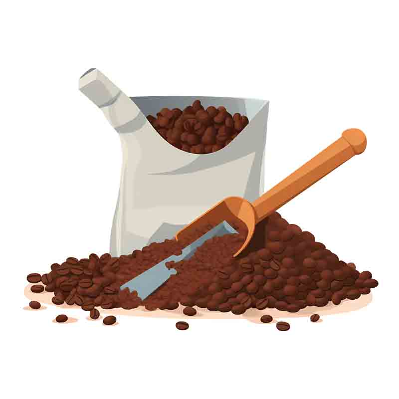 دانلود طرح پودر و دانه قهوه
