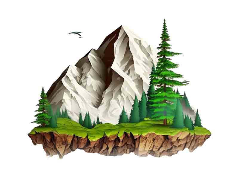 دانلود طرح کاج در کوهستان