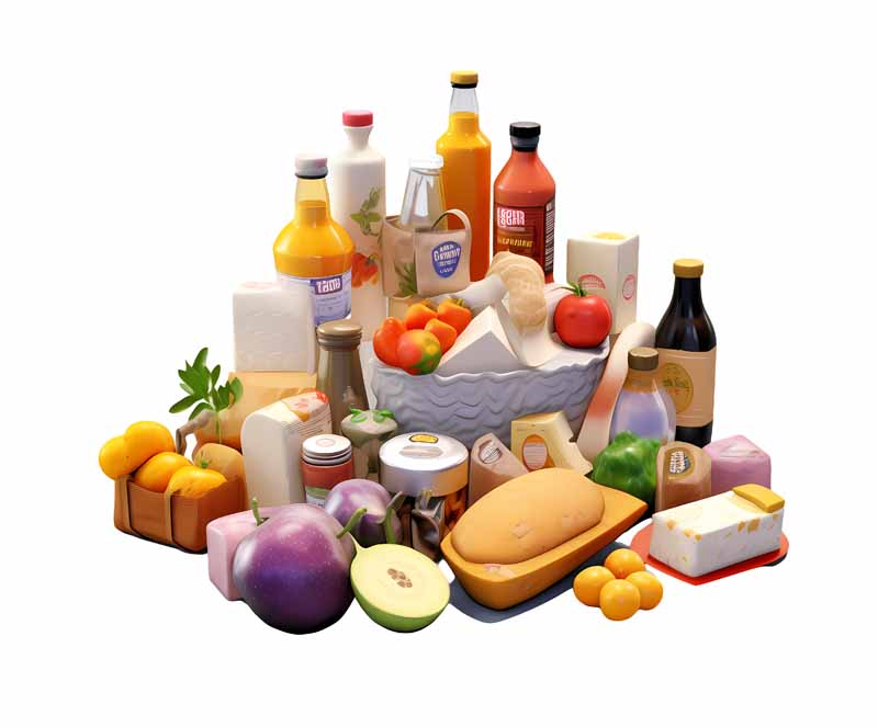 دانلود طرح خوراکی ها