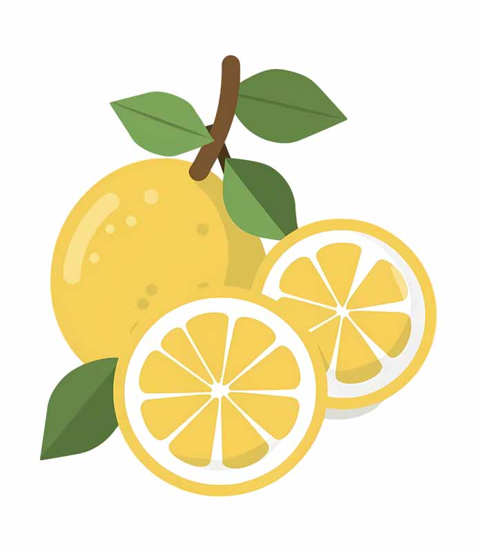 دانلود طرح لیمو ترش برش خورده