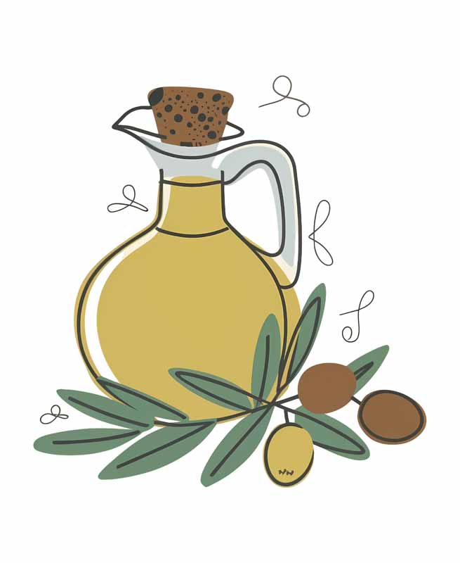 دانلود طرح شیشه روغن زیتون