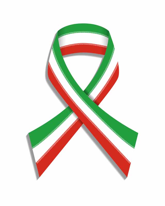 طرح لایه باز حلقه پرچم ایران
