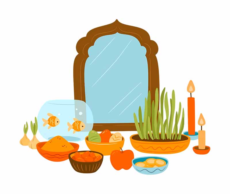 دانلود طرح سفره هفت سین