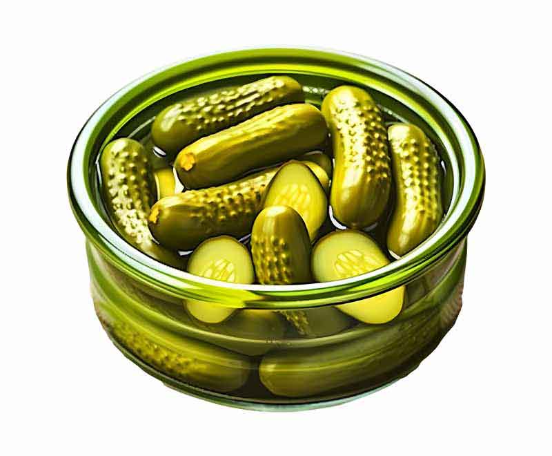 دانلود طرح خیارشور در کاسه بلوری