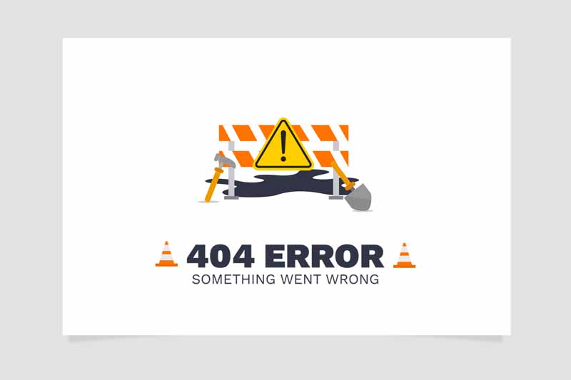 دانلود طرح لایه باز ارور 404 بعضی از مشکلات