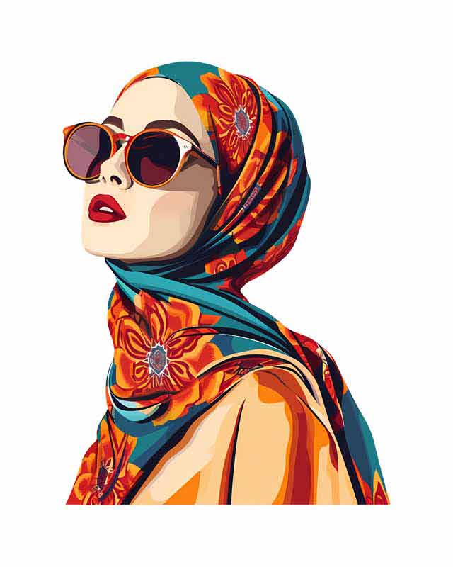 دانلود طرح خانم محجبه