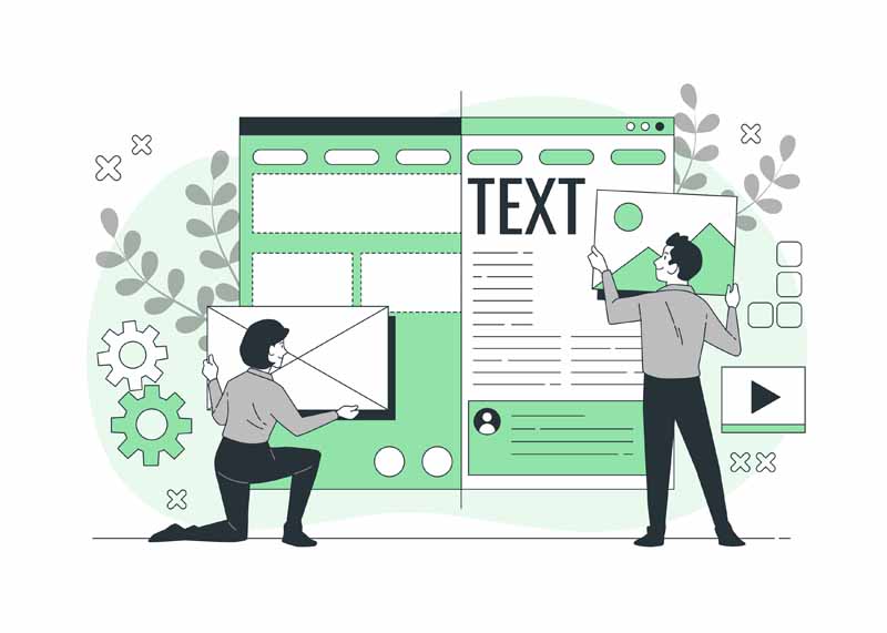 دانلود وکتور مفهومی تبادل اطلاعات