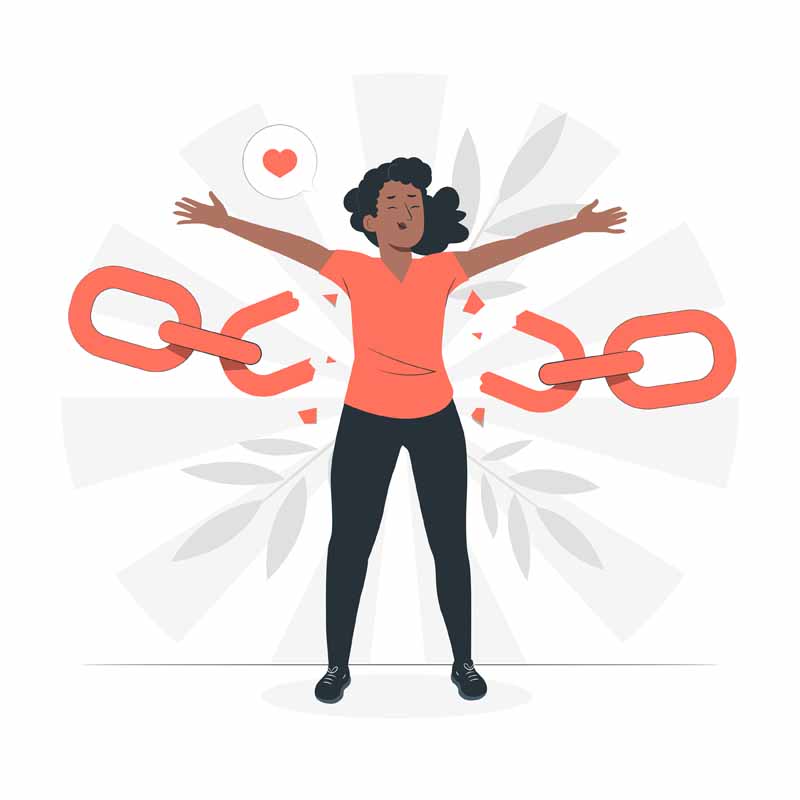 دانلود وکتور مفهومی آزادی