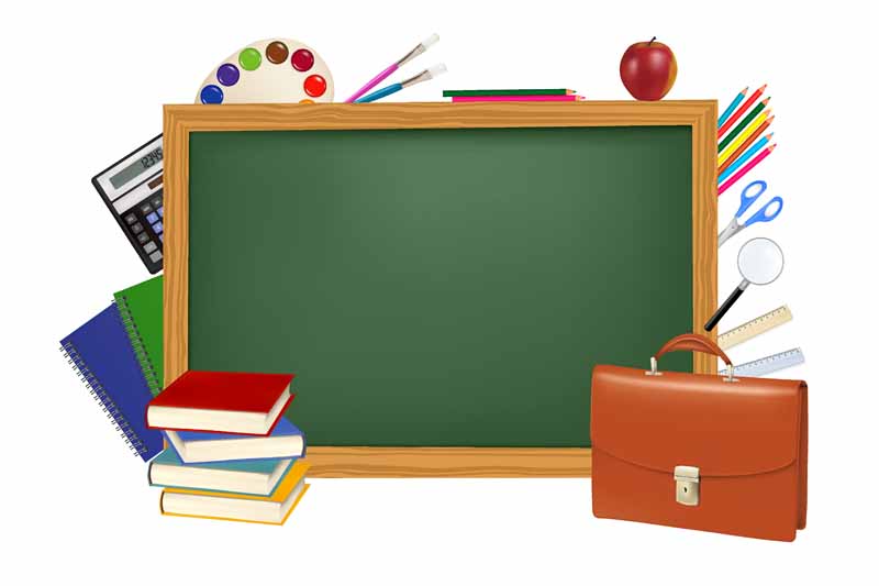 دانلود طرح تخته سیاه و کیف دستی