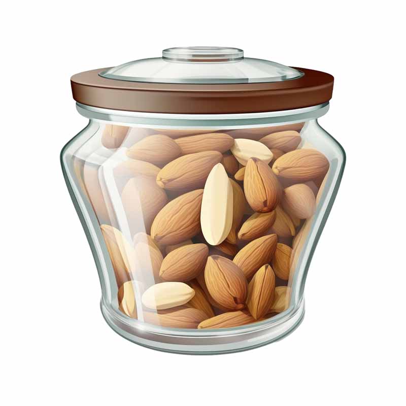 دانلود طرح بادام در شیشه