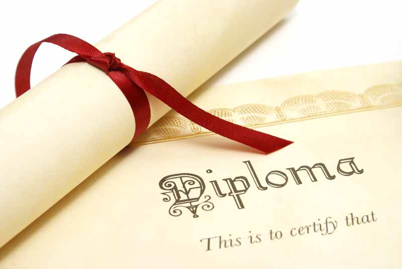 تصویر با کیفیت مدرک تحصیلی