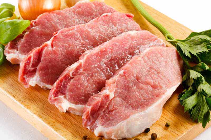تصویر لارج فرمت از گوشت گوسفند
