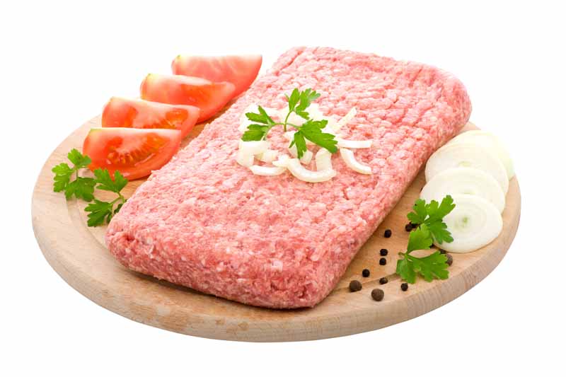 تصویر لارج فرمت از گوشت چرخ کرده