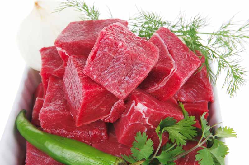 تصویر لارج فرمت از گوشت قرمز و فلفل