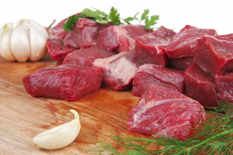 تصویر لارج فرمت از گوشت قرمز و سیر