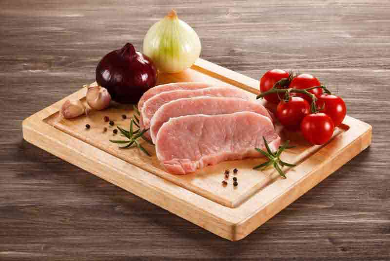 تصویر لارج فرمت از استیک گوشت