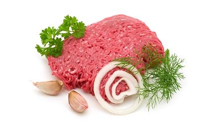 تصویر لارج فرمت از گوشت چرخ کرده و سیر