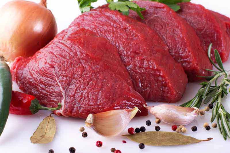 تصویر لارج فرمت از گوشت و حبه سیر