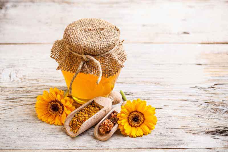 عکس لارج فرمت از شیشه عسل