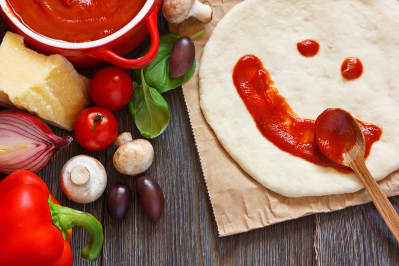 عکس با کیفیت از رویه زدن برای نان