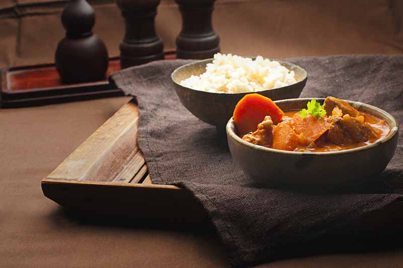 عکس با کیفیت از خورشت و برنج