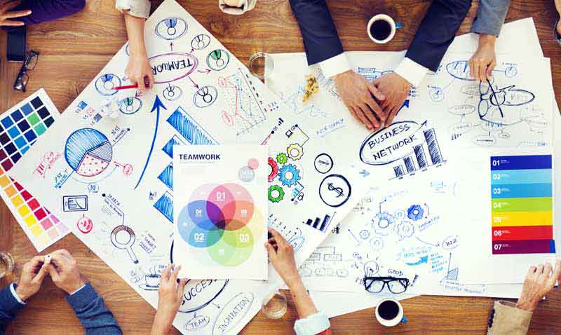 دانلود عکس میز کار و بازار دیجیتال