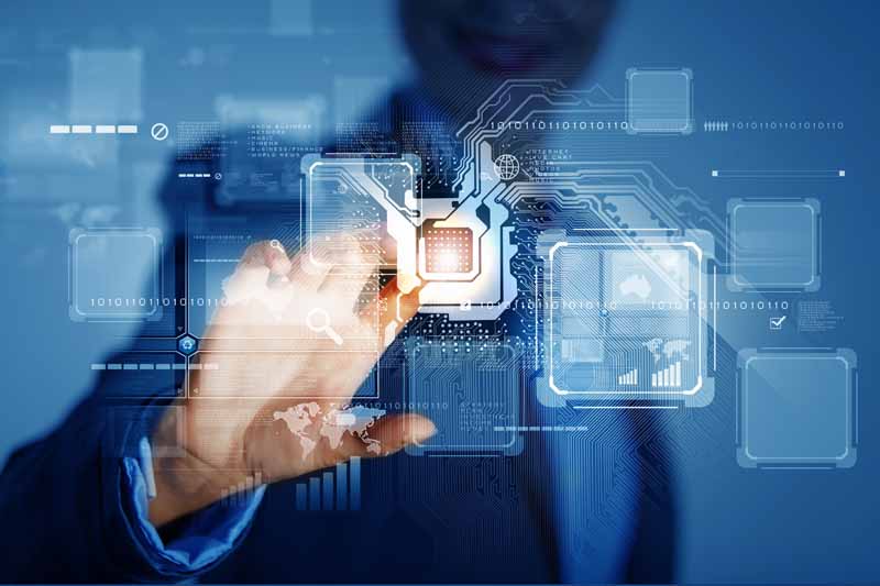 تصویر با کیفیت از مدار های الکترونیکی