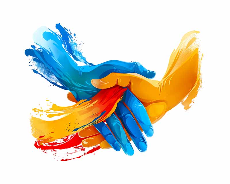 دانلود طرح دست دوستی