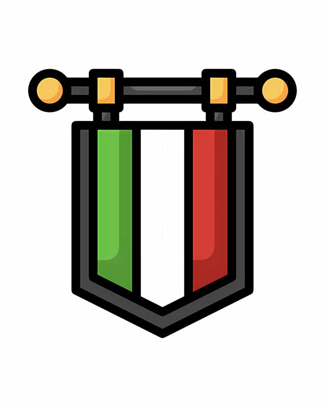 دانلود طرح پرچم ایتالیا