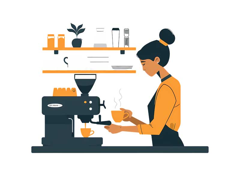 دانلود وکتور مفهومی آبمیوه فروشی