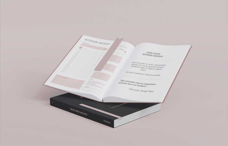 دانلود موکاپ کتاب خارجی