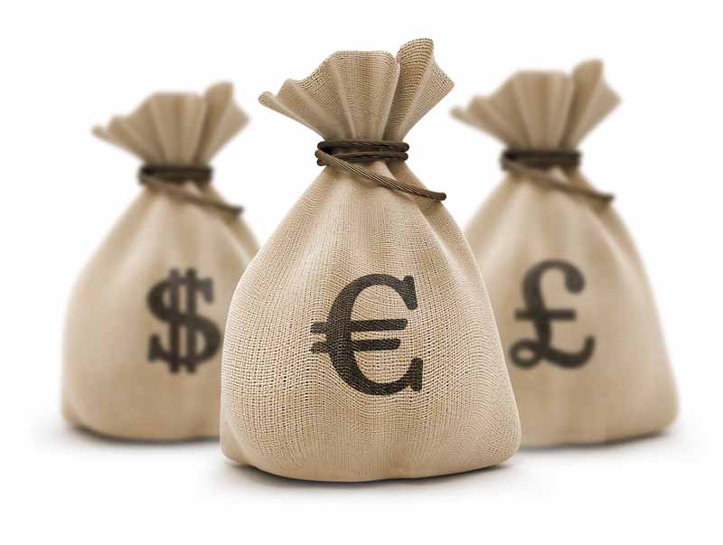 دانلود عکس با کیفیت از سه کیسه پول