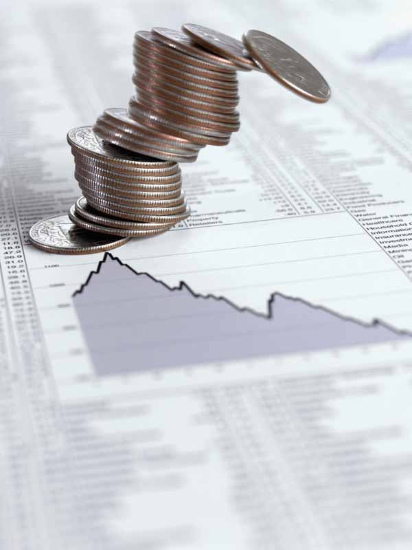 تصویر با کیفیت از سقوط بازار مالی