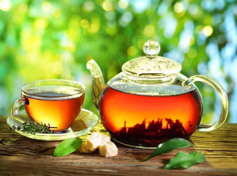 تصویر لارج فرمت از چای با قند