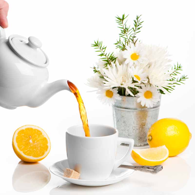 تصویر زیبا از  ریختن چای