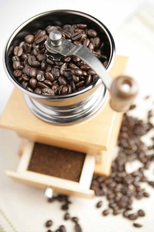 تصویر زیبا از آسیاب کردن قهوه
