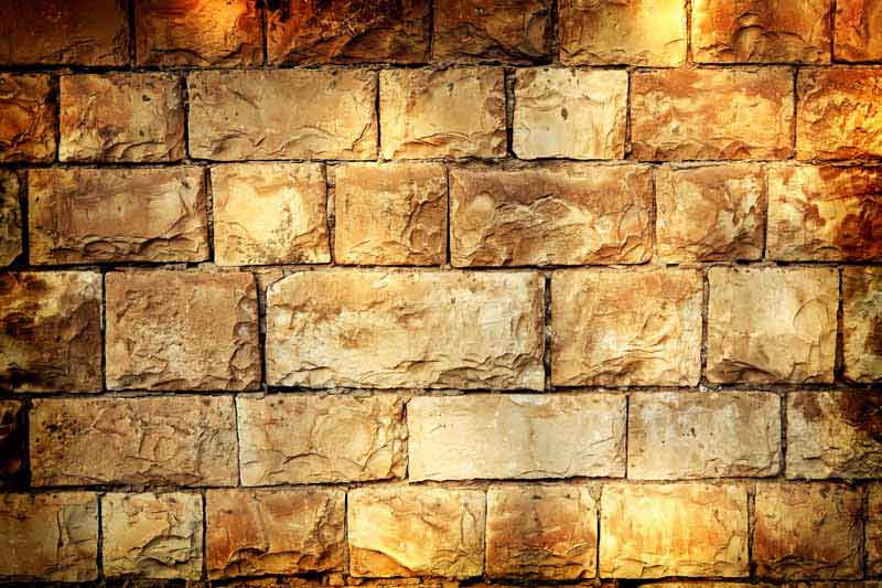 عکس لارج فرمت از دیوار سنگی