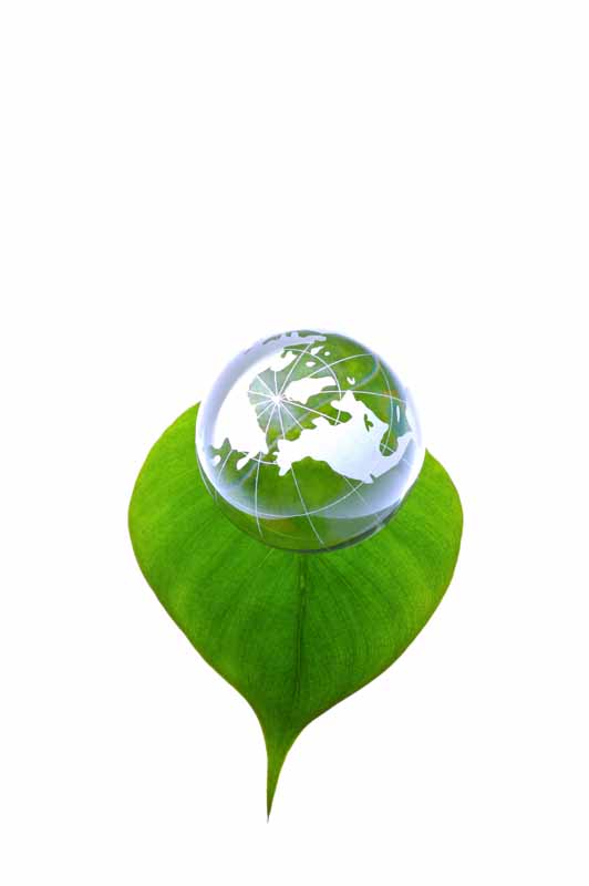 عکس با کیفیت از کره زمین در قطره