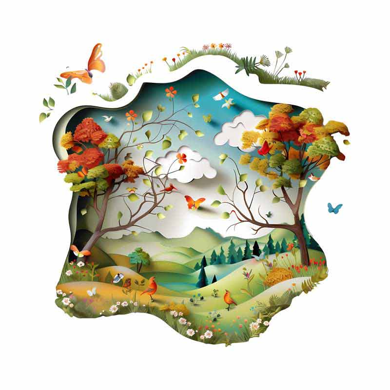 دانلود طرح منظره مراتع