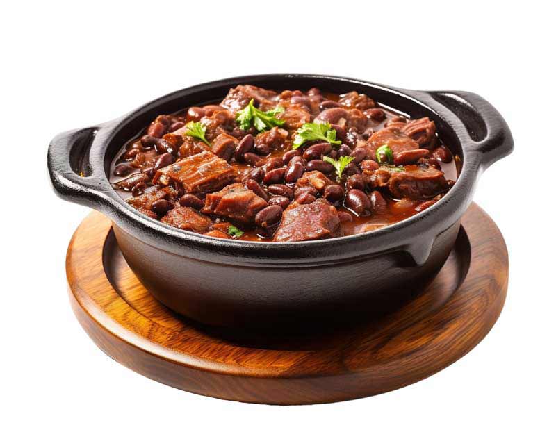 دانلود طرح خوراک لوبیا با گوشت