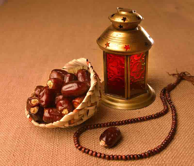 دانلود تصویر تسبیح و خرما