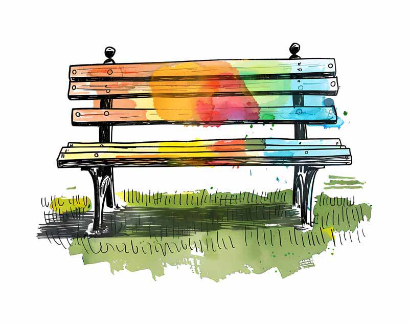 دانلود طرح نیمکت