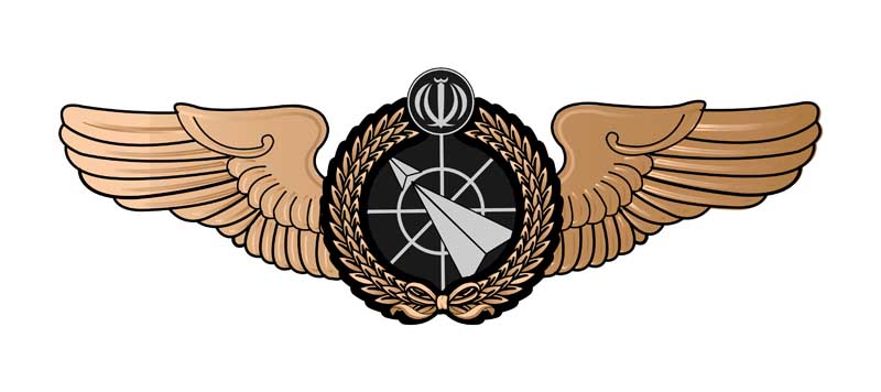 دانلود لوگوی رسته فرماندهی و کنترل(نشان برنزی) بال پدافندی