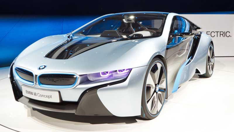 تصویر با کیفیت از بی ام و  مدل I8