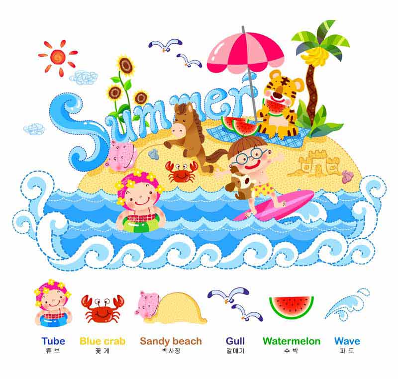 دانلود عکس از نوشته تابستان (Summer)