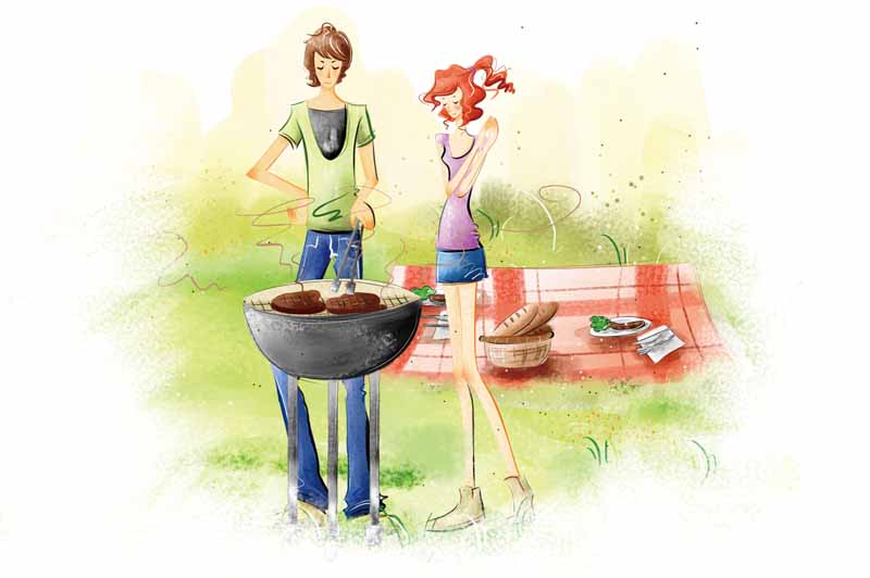 دانلود عکس از غذا در پیک نیک