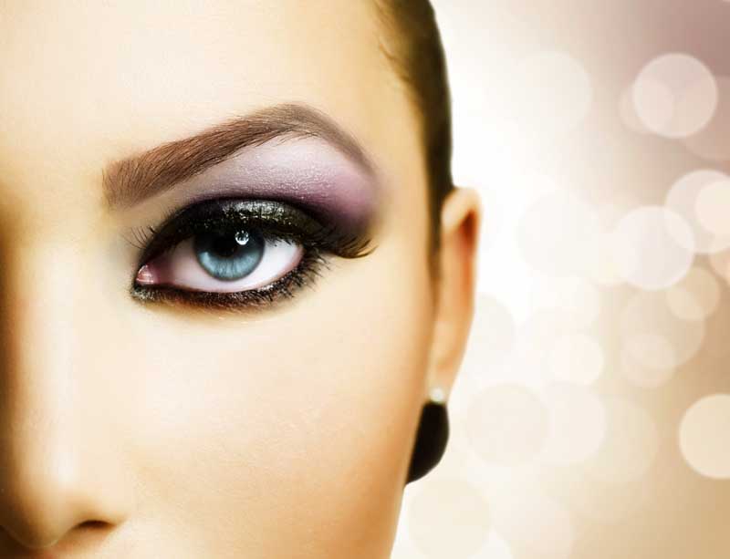 عکس لارج فرمت آرایش چشم