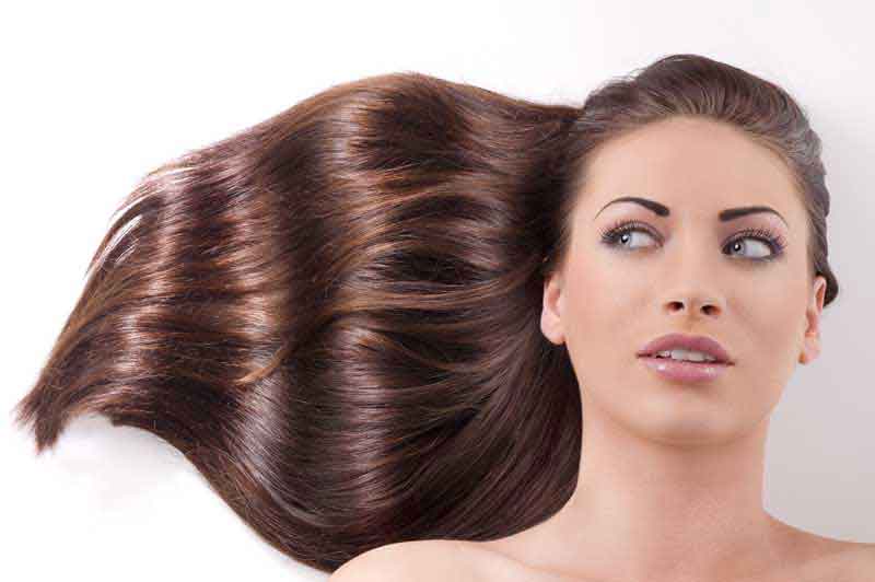 عکس لارج فرمت آرایش موی صاف