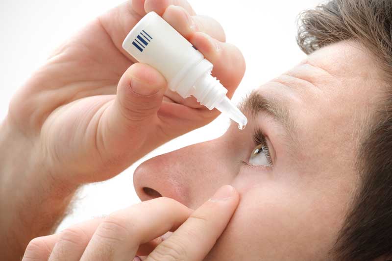عکس لارج فرمت از قطره و چشم