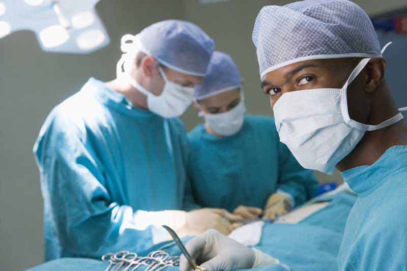 عکس لارج فرمت از عمل جراحی